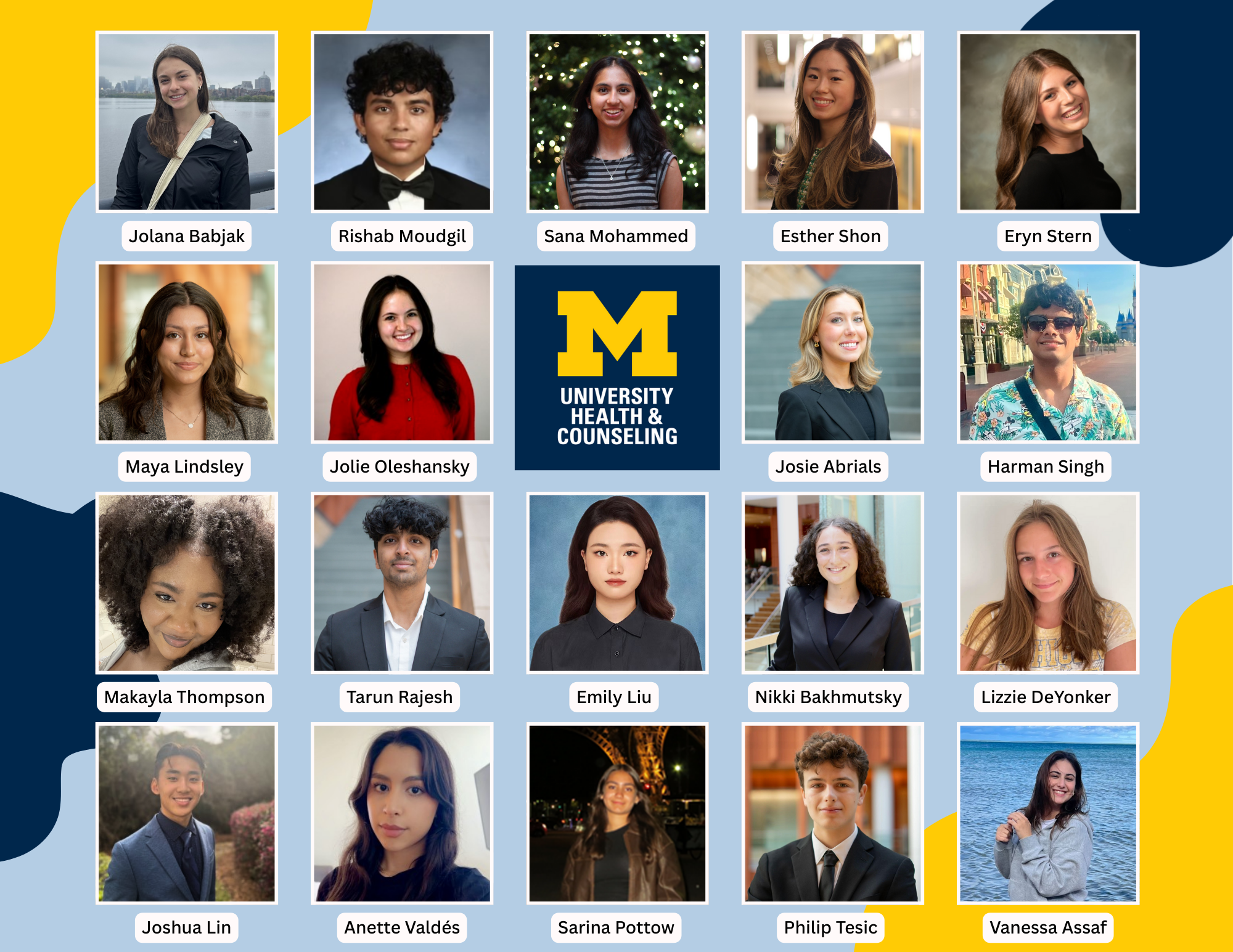 Student Advisory Board Members